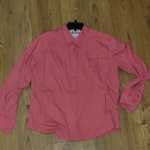 Columbia Women's Pink Button-Down Shirt